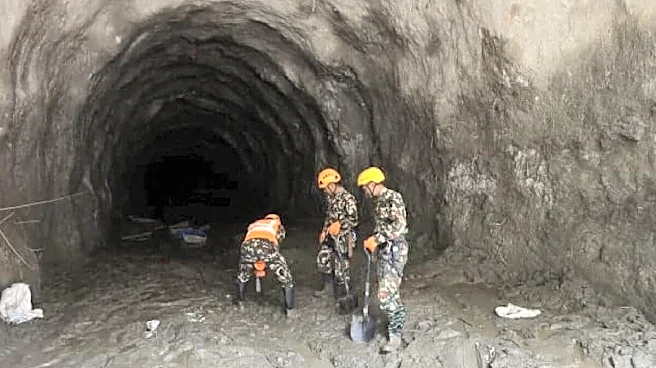 Nepal Army Says 121 Trapped Inside Flood-Hit Hydropower Tunnel, Revising Tally From 900