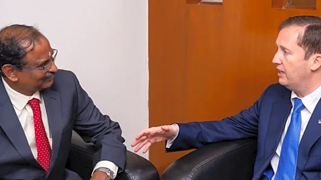 'To The Moon And Beyond': US Envoy Sergio Gor, ISRO Chairman Discuss Space Cooperation