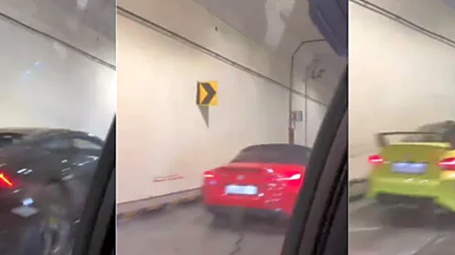 Lamborghini, BMWs Seen Racing Inside Mumbai Coastal Road Tunnel, Case Registered | Video