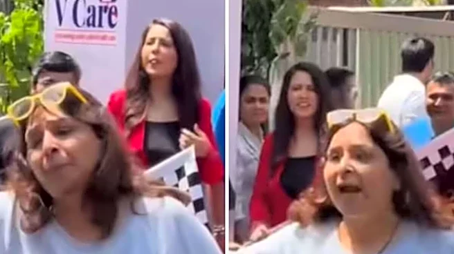 ‘Please Let Me Go, There’s An Emergency, I’ll Cry’: Mumbai Woman Begs For Passage At Amruta Fadnavis’s Event