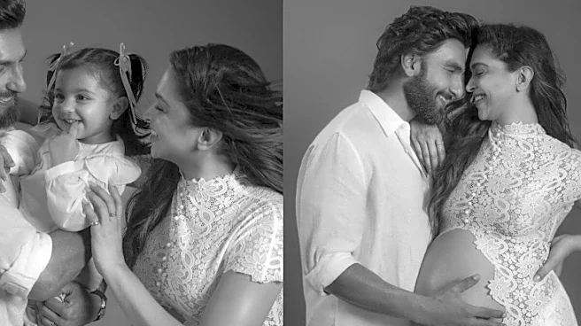 Pregnant Deepika Padukone Hugs Daughter Dua, Ranveer Singh Cradles Her Baby Bump In Viral New Photos