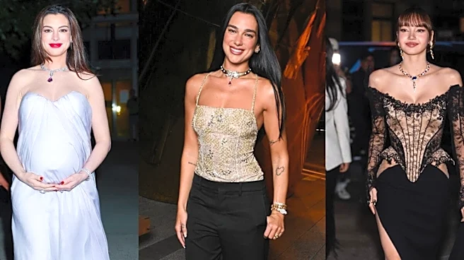 Anne Hathaway, Dua Lipa, Lisa Lead The Charge At BVLGARI Serpenti Infinito Event