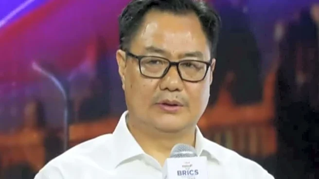 'We Want Peace, But Won't Compromise On Our Territory': Kiren Rijiju On India-China Tensions