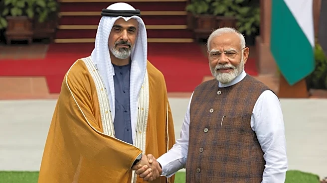 PM Modi Holds Bilateral Talks With Abu Dhabi Crown Prince On Sidelines Of BRICS Summit