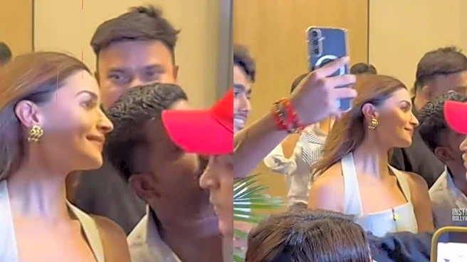 Alia Bhatt Poses For Fans As Bodyguard Pushes Man Trying To Click Selfie; WATCH Viral Video