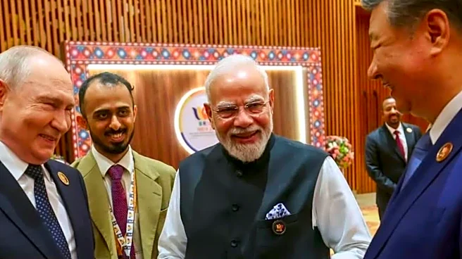 A Picture That Says It All? Modi, Putin And Xi Recreate Tianjin Moment At BRICS Summit