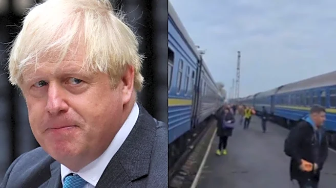 Train With Ex-UK PM Boris Johnson Aboard Narrowly Escapes Russian Drone Attack Near Ukraine Border