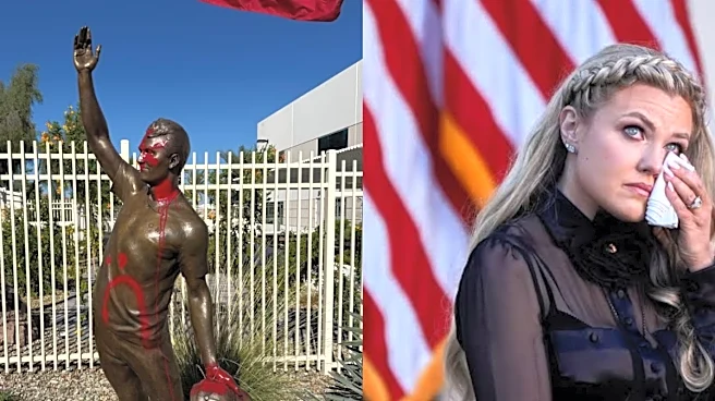 Charlie Kirk’s Statue Vandalised In Phoenix, Erika Vows To Restore It: 'They Thought A Bullet Would…'