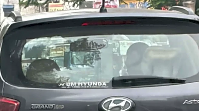 Man Says Elderly Driver Couldn’t Move Car Forward, Hit His Vehicle Thrice And Said, ‘Hota Hai’
