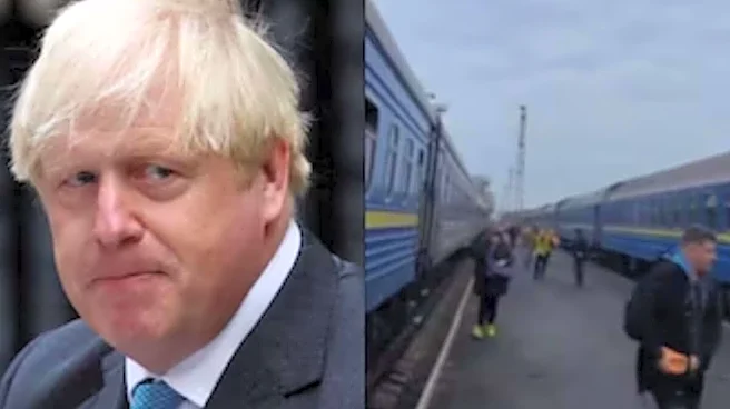 Boris Johnson’s Train May Have Been Deliberately Targeted By Russia Near Poland Border, Says Ukraine