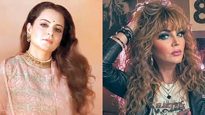 'Favours Won't Even Get You Sweeper's Job': Kangana Ranaut Hits Back At Rakhi Sawant Over 'Vulgar' Remark