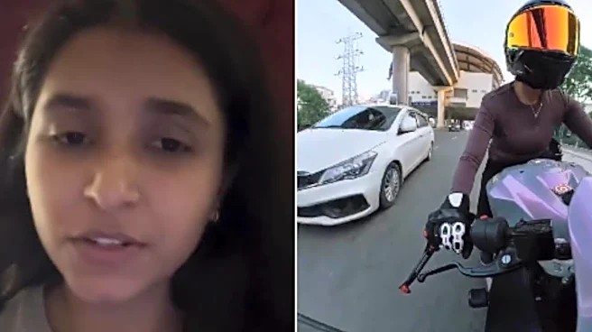 'Sympathy Game': Woman Biker Hits Back At Gurugram Hit-And-Run Accused In Video Message | Watch