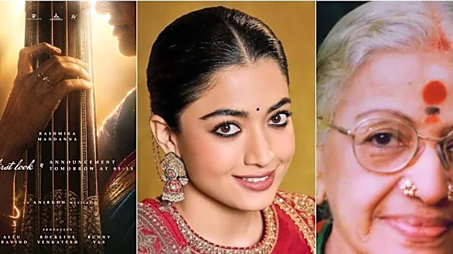 Rashmika Mandanna To Play MS Subbulakshmi In Biopic, Title And First Look To Be Unveiled Tomorrow