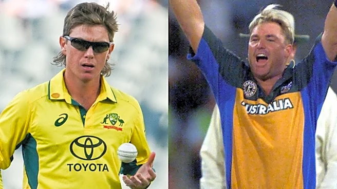 Adam Zampa Breaks Shane Warne's Record During 2nd ODI Against Zimbabwe