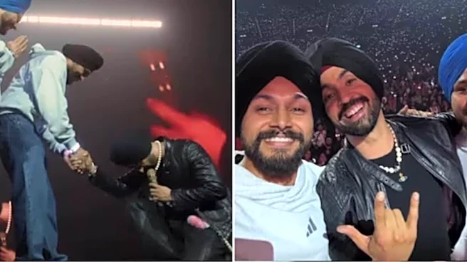 Diljit Dosanjh Bows To Construction Workers At Birmingham Show, Thanks Them For Spending Hard-Earned Money