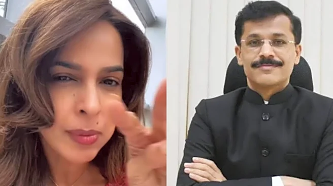 Mallika Sherawat Thanks FDA Chief Tukaram Mundhe For Crackdowns: 'Aap Ki Wajah Se...' | Video