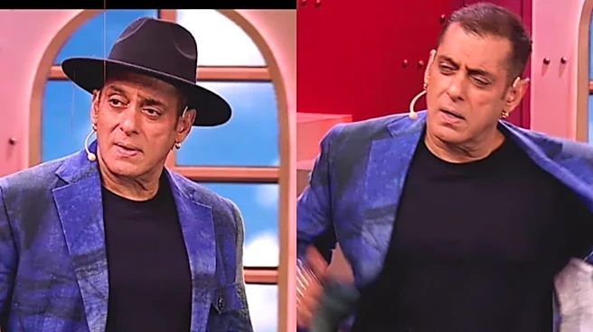 Bigg Boss 20: Salman Khan Loses Cool Over ‘Bhai Mota Ho Gaya’ Trolls, Throws Hat And Removes Coat | VIDEO