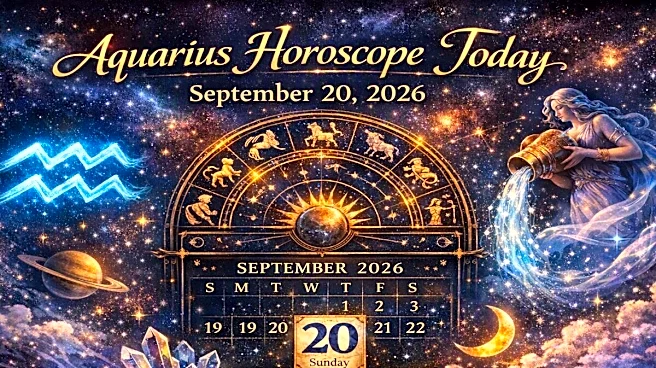 Aquarius Horoscope Today, September 20, 2026