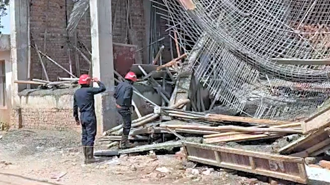 Delhi Building Collapse: Under-Construction Structure Collapses In Alipur, All Workers Safe
