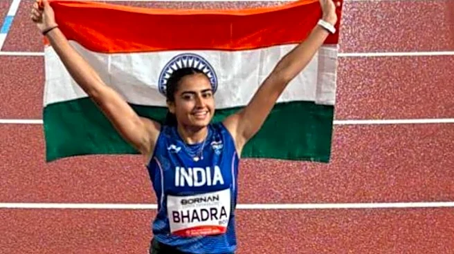 Harita Bhadra Wins Bronze For India In Women's 200m At Asian Games