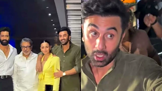 'Bahut Bol Raha Hai': Ranbir Kapoor Loses Cool At Paparazzi As He Steps Out With Alia, Vicky | Video