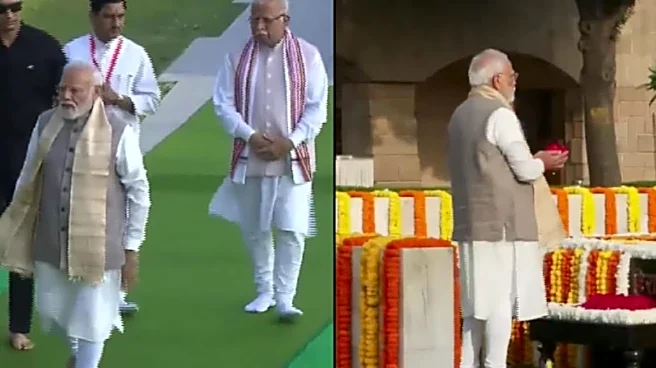 PM Modi Pays Homage To Mahatma Gandhi On 157th Birth Anniversary At Rajghat | Video