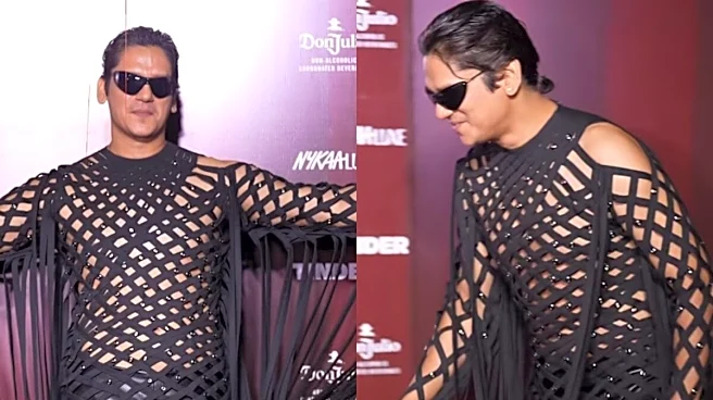 Vijay Varma’s All-Black Cut-Out Look Goes Viral; Netizens Call Him ‘Cartoon’, ‘Male Uorfi Javed’