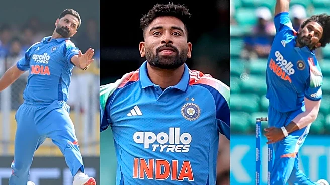 Siraj To Replace Injured Krishna, Reddy In For Auqib? India's Probable XI For 3rd West Indies ODI