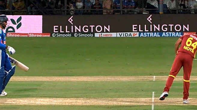 Bizarre! Tilak Varma Run Out After Mistaking Ball For Boundary In 3rd T20I | WATCH