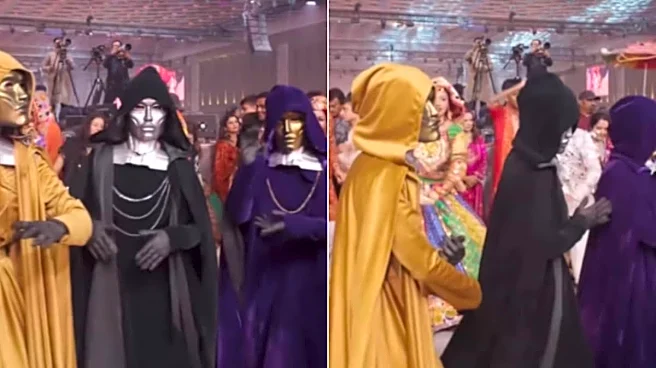Falguni Pathak’s Garba Night Gets An ‘Avengers: Doomsday’ Twist As 'Latverian Witches' Dance To Her Songs