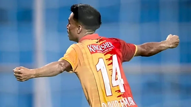 Meet David Lalhlansanga Hmar: East Bengal Striker Who Lit Up AFC Champions League 2