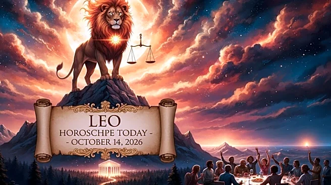 Leo Horoscope Today, October 14, 2026