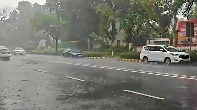 Heavy Rain, Thunderstorms Sweep Delhi-NCR; IMD Issues Orange Alert
