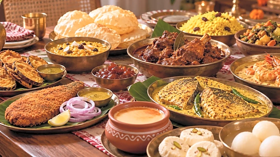 Hosting A Durga Pujo Dinner At Home? These Bengali Dishes Belong On Your Table