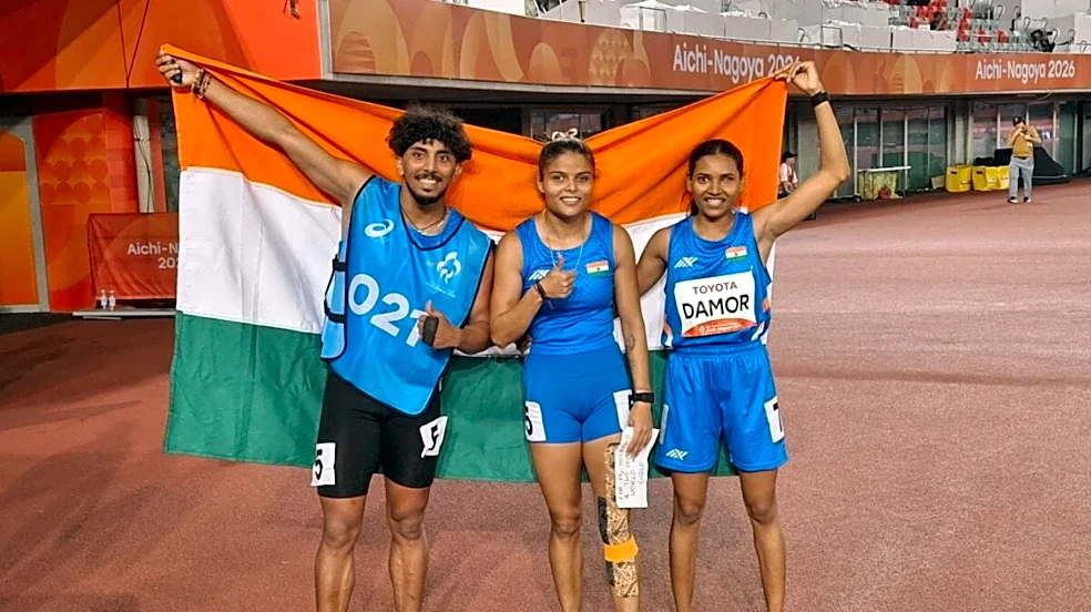 Simran Sharma Wins 100m T12 Gold With Games Record At Asian Para Games