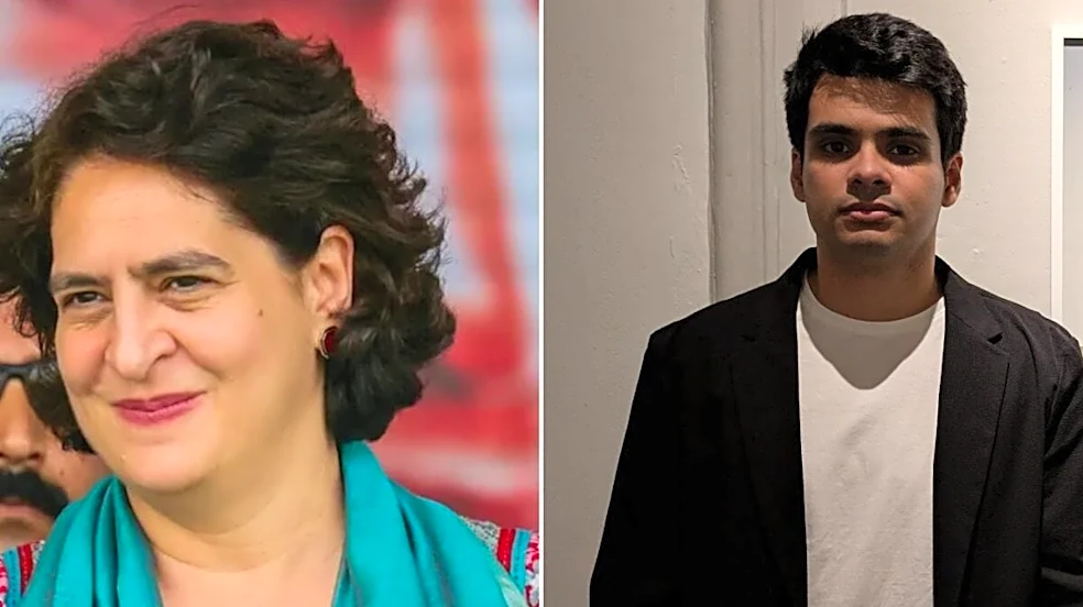 'Stand For What Is True, Proud of You': Priyanka Gandhi Backs Son Raihan Amid Bikaner House Exhibition Row