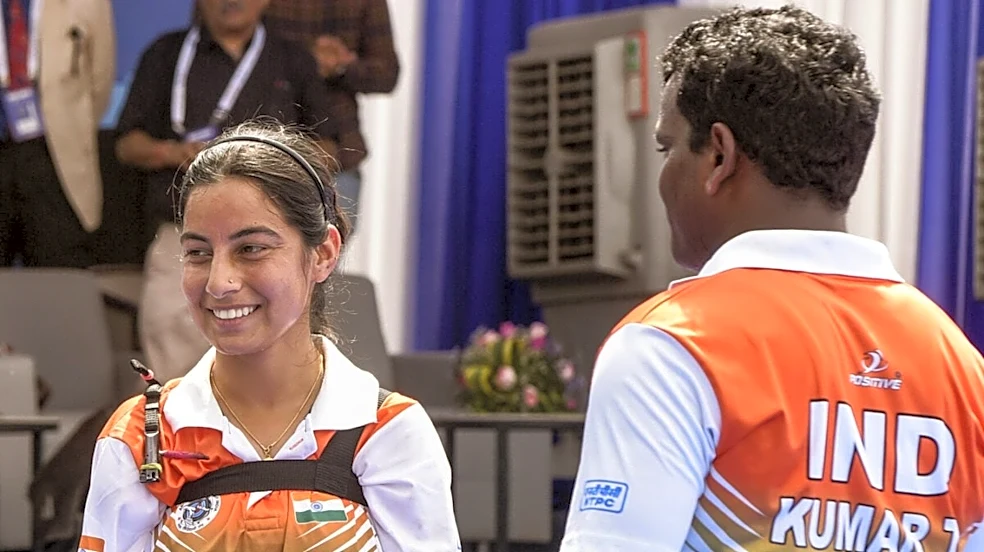 Asian Para Games 2026: Archers Sheetal Devi, Toman Kumar Win Compound Mixed Team Gold