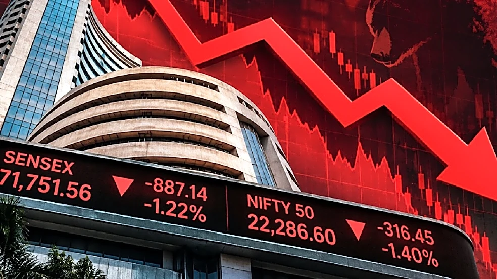 Market Today: Sensex Falls Over 600 Points, Nifty Opens Below 22,600 As Auto, Metal Stocks Drag
