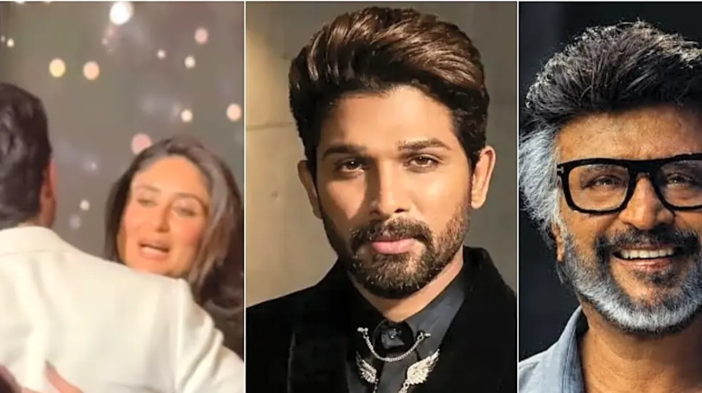 Top Ent News Oct 22: Kareena Kapoor-Shahid Hug At IIFA 2027 Event; Allu Arjun Reviews Rajinikanth's Jailer 2