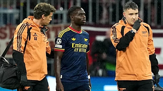 Quad Injury To Keep Bukayo Saka Out Of Action For At Least 2 Months