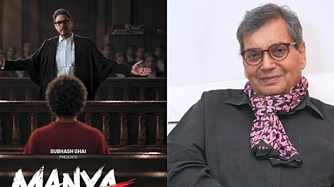 Subhash Ghai Completes 50 Years in Cinema, Unveils New Look of Manya Starring Shreyas Talpade