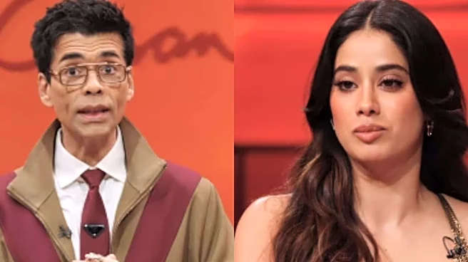 Koffee With Karan 9: Janhvi Kapoor Reveals Gaining Weight After Karan Johar Stopped Talking To Her