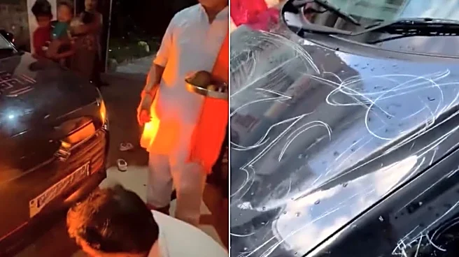 Man Parks Brand-New Car Outside House, Finds It Scratched The Next Morning; Internet Says 'People Can't Digest Success'