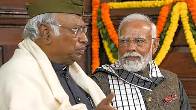 BJP Leader Files Police Complaint Against Kharge Over 'Baap' Remarks On PM Modi