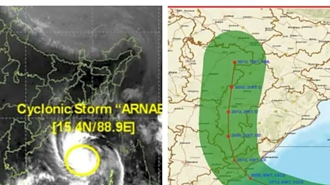 Cyclone Arnab: Where Has Very Severe Storm Reached & When Will It Make Landfall In Andhra Pradesh?