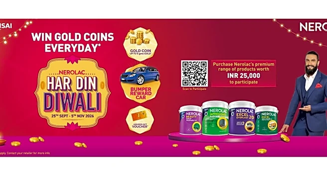 Kansai Nerolac Paints Brings Festive Rewards Home with ‘Har Din Diwali’ Campaign