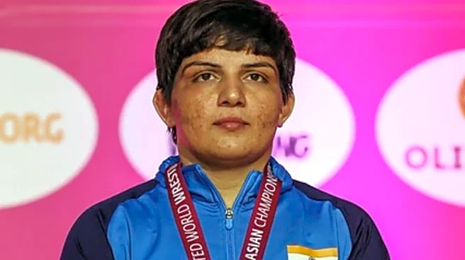 Manisha Bhanwala Creates History, Becomes India's First-Ever Female World Champion In Wrestling