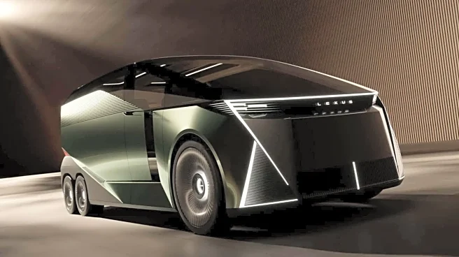 Lexus's concept luxury minivan is straight from the future