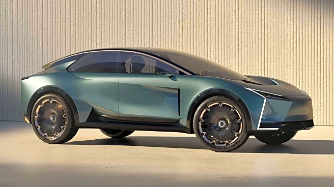 Lexus LS Coupe is a stylish SUV with sloping roof