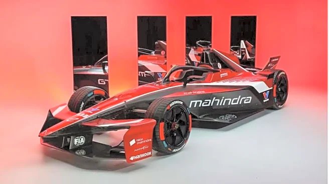 Mahindra's new Formula E car is a sight to behold